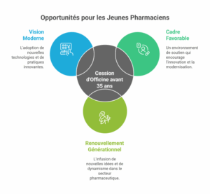 Pourquoi les pharmaciens de moins de 35 ans séduisent les cédants ?